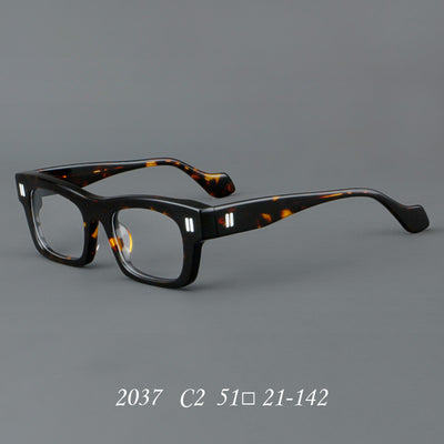 Gafas Retro de Marco Patchwork con Cristales Gruesos - Image 7
