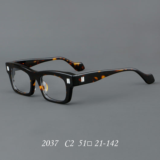 Gafas Retro de Marco Patchwork con Cristales Gruesos - Image 7