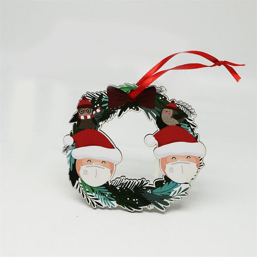 Adorno Navideño de Madera - Muñeco de Nieve Colgante - Image 7