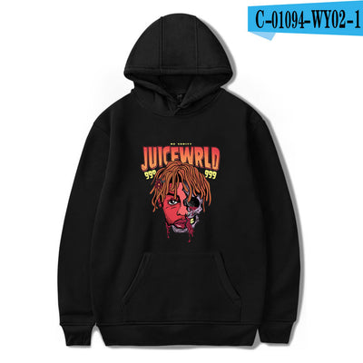 Sudadera con Capucha Estampada Suelta Unisex - Image 10