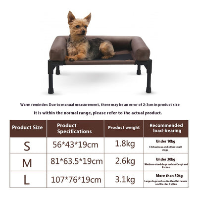 Cama Campestre para Mascotas con Bordes Extraíbles y Lavables - Image 6