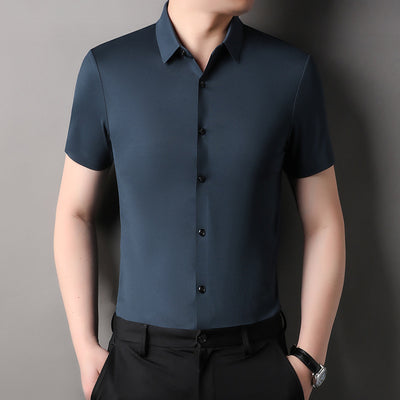 Camisa Tencel sin Planchado Anti-arrugas para Hombre - Image 5