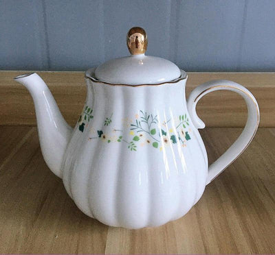 Juego de Taza Cerámica Creativa con Plato y Tetera - Image 37