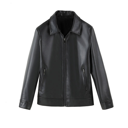 Chaqueta Blazer de Negocios en Cuero con Solapas - Image 11