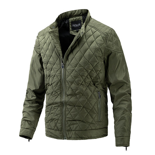 Camisa Casual de Cuello Parado en Algodón Ligero para Hombre - Image 4