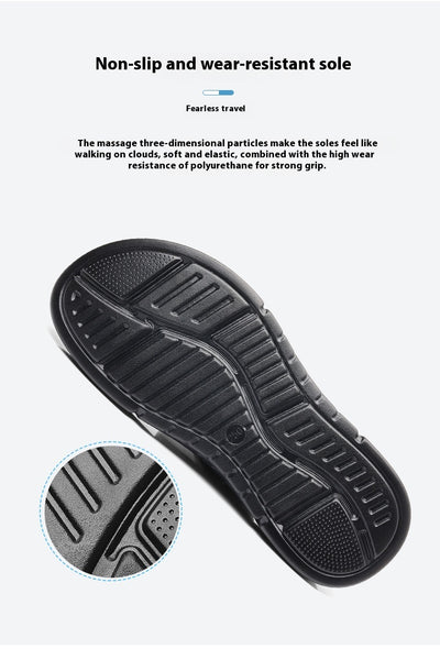 Zapatos de Cuero Genuino Transpirables para Hombre - Comodidad Casual para Todas las Edades - Image 10