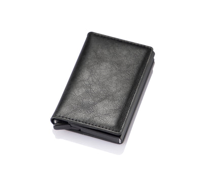 Cartera RFID Antirrobo de Aluminio para Hombre con Freno de Tarjetas - Image 7