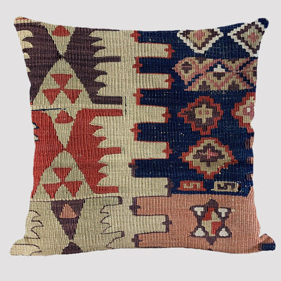 Almohada Reversible Étnica de Lino Bohemio Doble Cara - Image 8