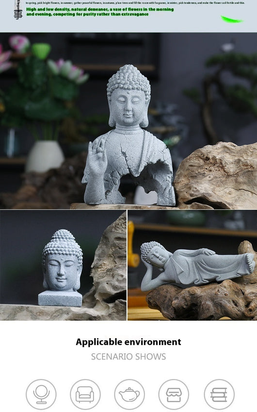 Estatua de Buda Amitabha Decorativa - Feng Shui para Hogar y Jardín - Image 14
