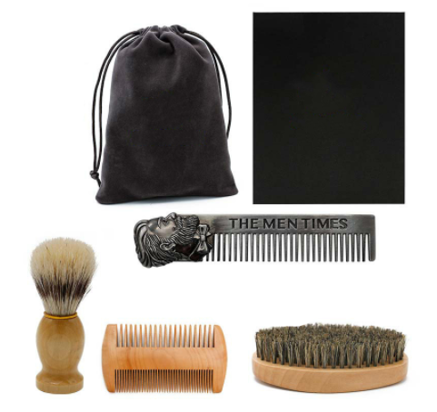 Peine Doble Cara para Barba y Plantilla de Afeitado Profesional - Image 9