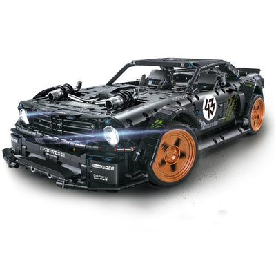 Bloques de Construcción Deportivo - Auto de Carreras Miniatura - Image 3