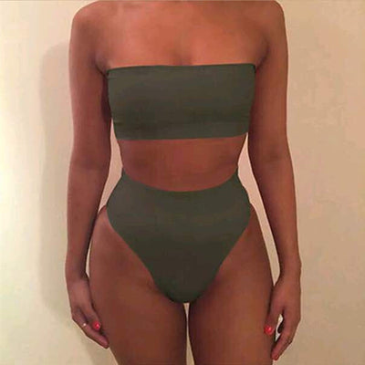 Bikini Deportivo 2 Piezas - Top Envolvente + Short Triangular - Image 4