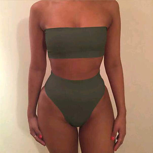 Bikini Deportivo 2 Piezas - Top Envolvente + Short Triangular - Image 4