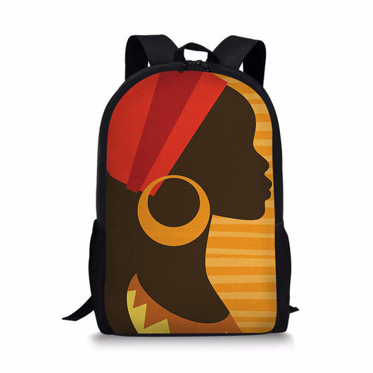 Mochila Escolar Infantil Estilo Africano - Image 2