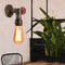 Lámpara de Pared Estilo Industrial Tubería de Agua para Hotel, Loft y Dormitorio