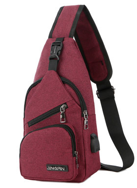 Bolso Crossbody Multifuncional con Carga USB - Image 15