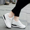 Zapatillas Blancas Casuales Elevadas Estilo Tendencia
