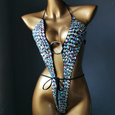 Bikini de Lujo con Diamantes para Discoteca y Piscina - Image 2