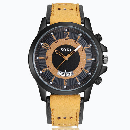 Reloj para Hombre con Esfera Grande y Correa Mate - Image 7