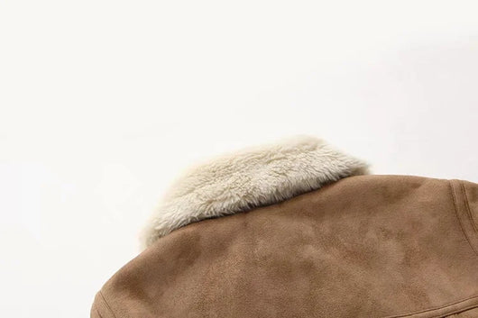Abrigo Largo de Algodón Casual Estilo Europeo para Mujer - Image 25