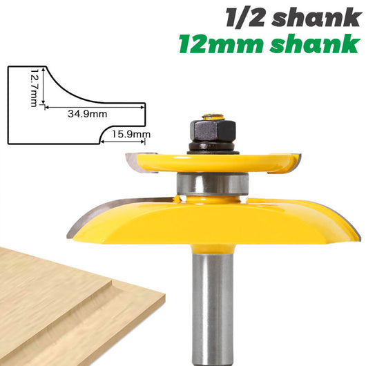 Cuchilla para Puertas de Gabinete 12mm con Bisel Doble Cara R