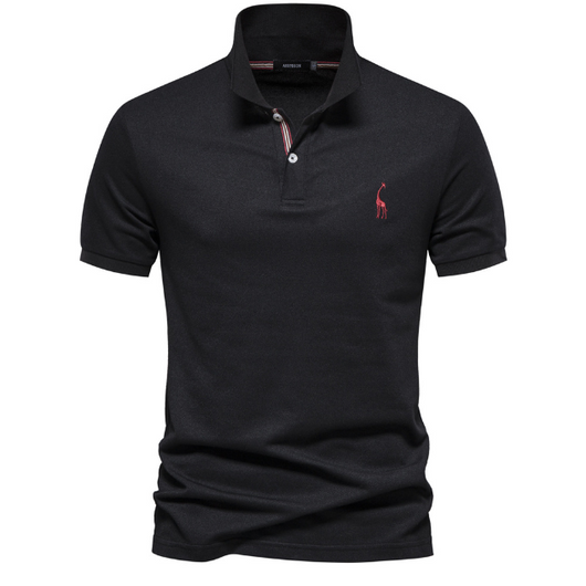 Polo Clásico para Hombre con Bordado de Venado - Diseño Básico Manga Corta - Image 14