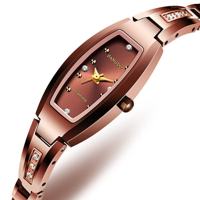 Reloj de Cuarzo para Mujer en Acero Tungsteno Resistente al Agua - Image 11