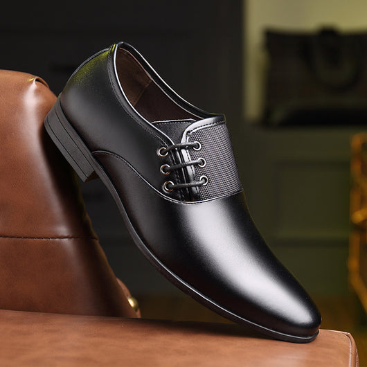 Zapatos Formales de Cuero Punta Aguda Talla 45 - Elegancia Profesional - Image 7