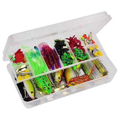 Set de 141 Señuelos de Pesca Multicapa con Nado Realista - Image 5