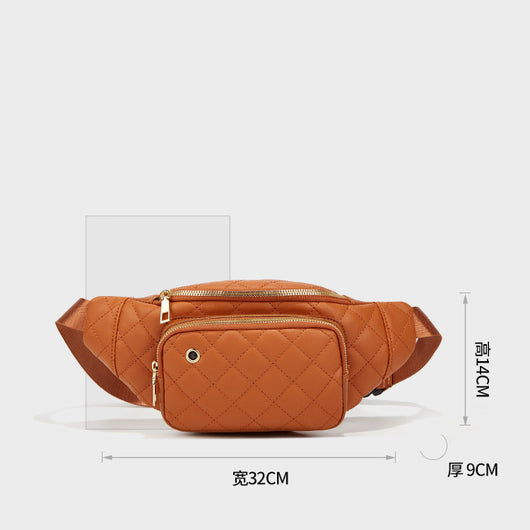 Bolso Bandolera Mujer con Bordado Rombos PU Casual - Image 14