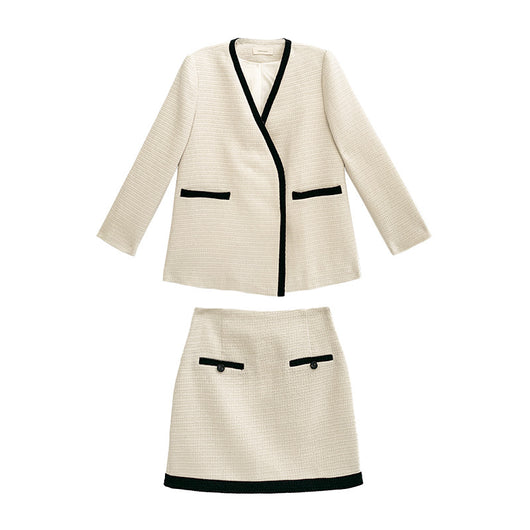 Cardigan Bloques de Color con Falda Integrada - Image 12