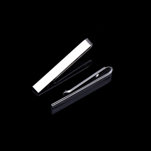 Clip para Corbata Elegante Oro y Plata para Hombre - Image 8
