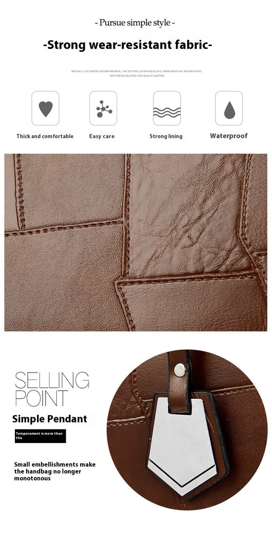 Bolsa Bandolera de Un Solo Hombro en Color Sólido con Cierre - Image 18