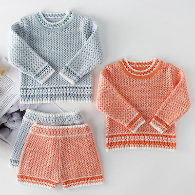 Shorts de Punto Tejido