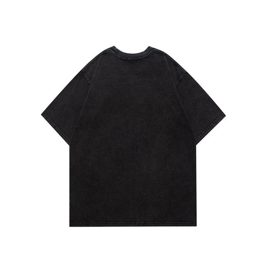 Camiseta Hombre Cuello Redondo Estampado Efecto Lavado - Image 8