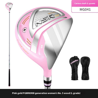 Juego de Palos de Golf para Damas - Maderas 1, 3 y 5 con Titanio y Carbono - Image 8