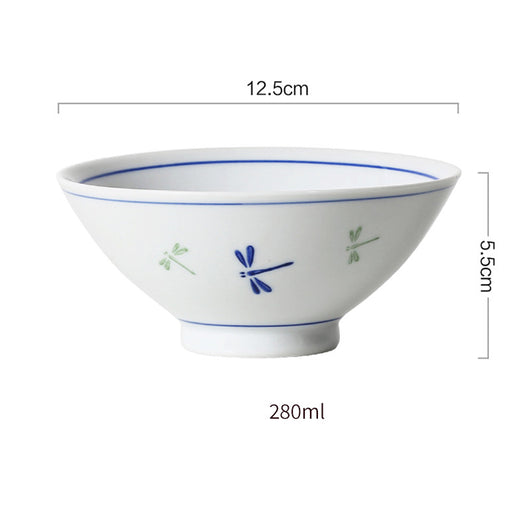 Juego de Tazones de Cerámica Japonesa Vidriada - Arroz y Sopa - Image 6