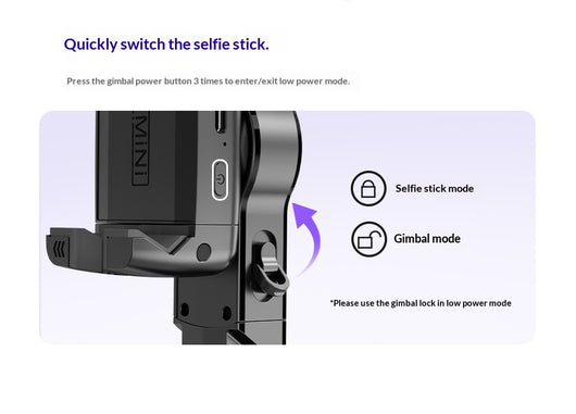 Estabilizador de Smartphone con Seguimiento IA y Diseño Portátil - Image 18