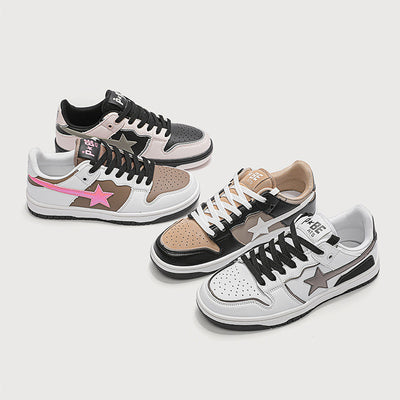 Zapatillas Deportivas Retro Bicolor para Mujer - Cómodas y Versátiles - Image 2
