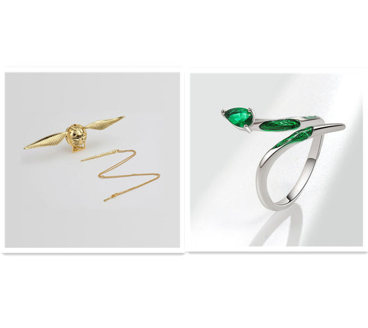 Caja de Anillo Propuesta con Alas Giratorias - Joyero Romántico - Image 7