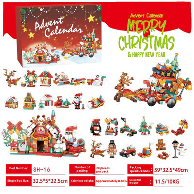 Bloques de Construcción Árbol de Navidad en Caja Sorpresa - Image 34
