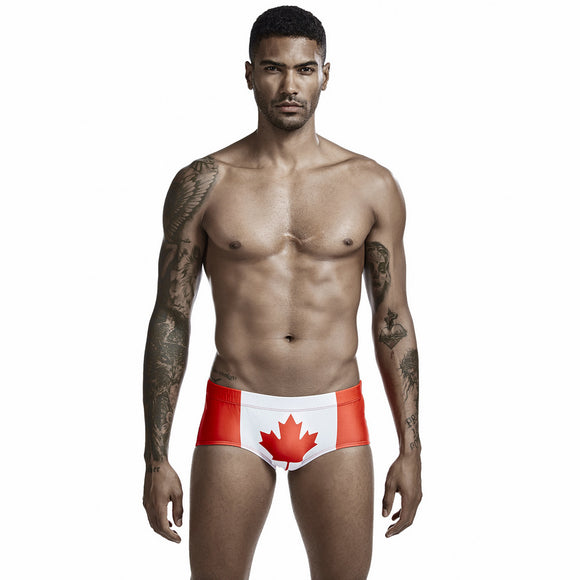 Bañador Deportivo para Hombre con Diseño de Bandera