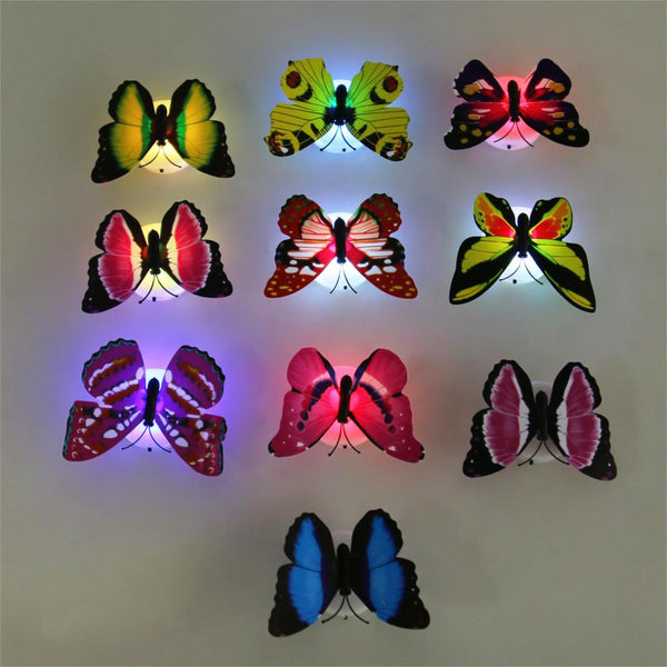 Luz LED Decorativa Mariposa Adhesiva