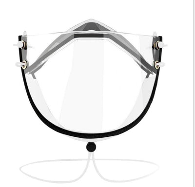 Mascarilla Transparente Ajustable con Protección Antivaho y Lectura de Labios - Image 6