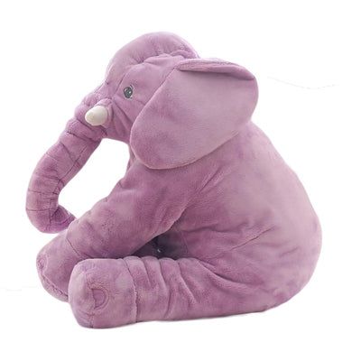 Pink 60cm and yellow 40cm elephant plush dolls, soft comfort pillows for babies and kids. - Image 36