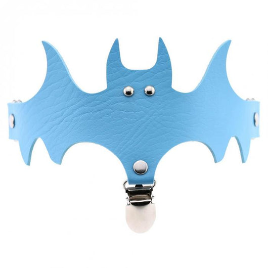 Calcetines de Muslo con Alas de Murciélago y Anillo de Cuero para Halloween - Image 11