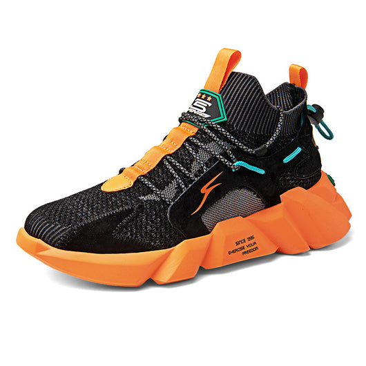 Zapatillas Deportivas Altas de Punto Transpirable - Image 13