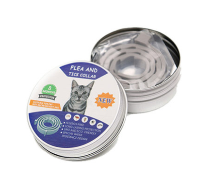 Collar Antipulgas y Garrapatas para Gatos y Perros