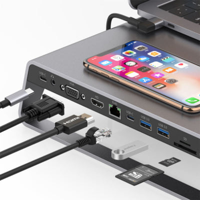 Estación de Acoplamiento USB-C Multifunción con HDMI y VGA - Image 2