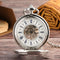 Reloj de Bolsillo Mecánico Digital con Diseño Calado